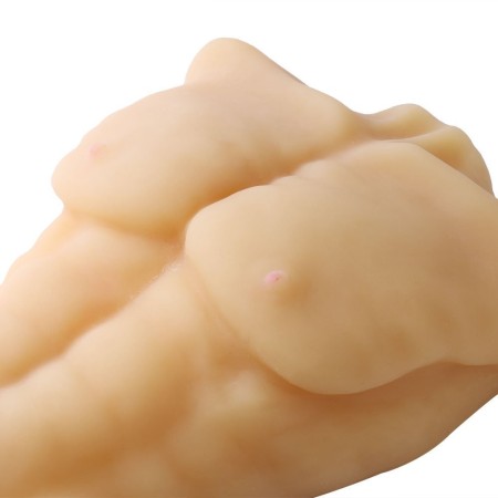 Male Body Torso Love Doll, 3D Realistic Sex Toy Doll with Big Dildo for Women