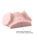 2.4 kg (5.3 lb) Life Size Virgin Pussy Ass Doll,3D Realistic Male Masturbator Ass Vagina Anal Sex Toys for Male Masturbation