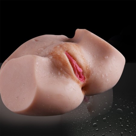 Life Size Virgin Pussy Ass Doll,3D Realistic Male Masturbator Ass Vagina Anal Sex Toys for Male Masturbation(5.3 LB)