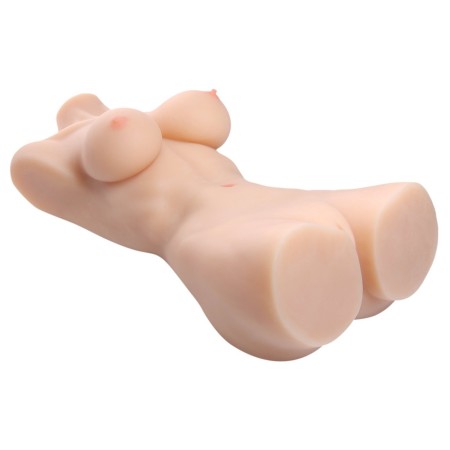 Full Size Real Silicone Torso Sex Doll with Big Realistic Breast Vagina Anus Sexy Doll For Men