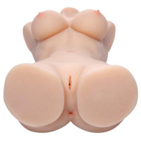 Full Size Real Silicone Torso Sex Doll with Big Realistic Breast Vagina Anus Sexy Doll For Men