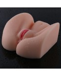 2 kg (4.4 lb) Sex Doll con ano y vagina realistas para la masturbación masculina