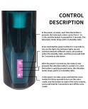 Thrusting Masturbation Cup with 9 Frequency Vibration for Hismith Premium Sex Machine with KlicLok System