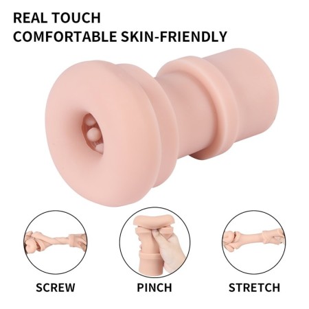 Thrusting Masturbation Cup with 9 Frequency Vibration for Hismith Premium Sex Machine with KlicLok System